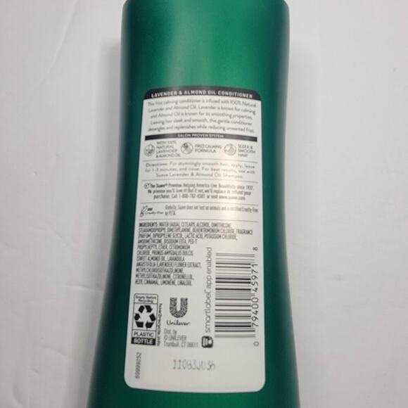 2 Pack Suave Lavender & Almond Oil Frizz Calming Conditioner 12.6oz - Picture 4 of 5